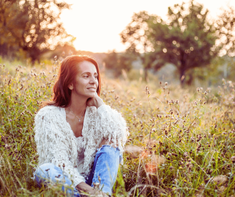 perimenopausal woman