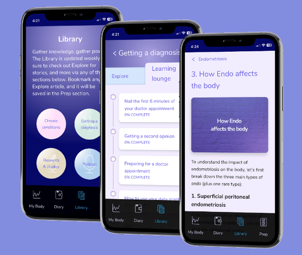 Uterinekind app information on phones