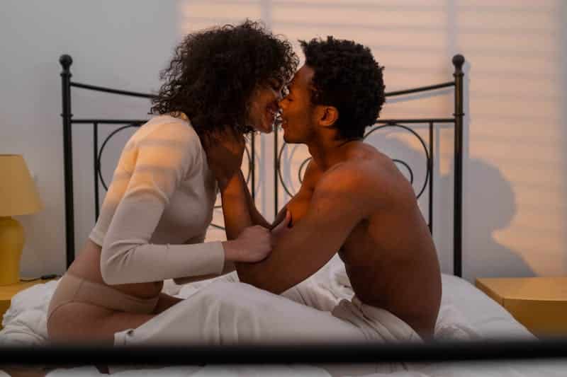 couple in bed