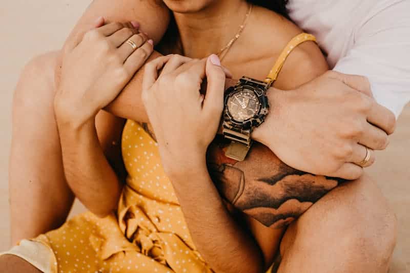 intimate couple