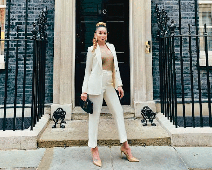Ngozi at number 10 Downing Street