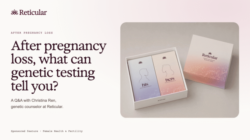 Reticular Infertility & Pregnancy Loss Panel